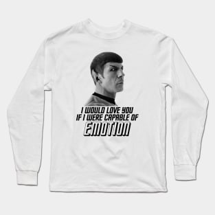 STAR TREK - love and emotion Long Sleeve T-Shirt